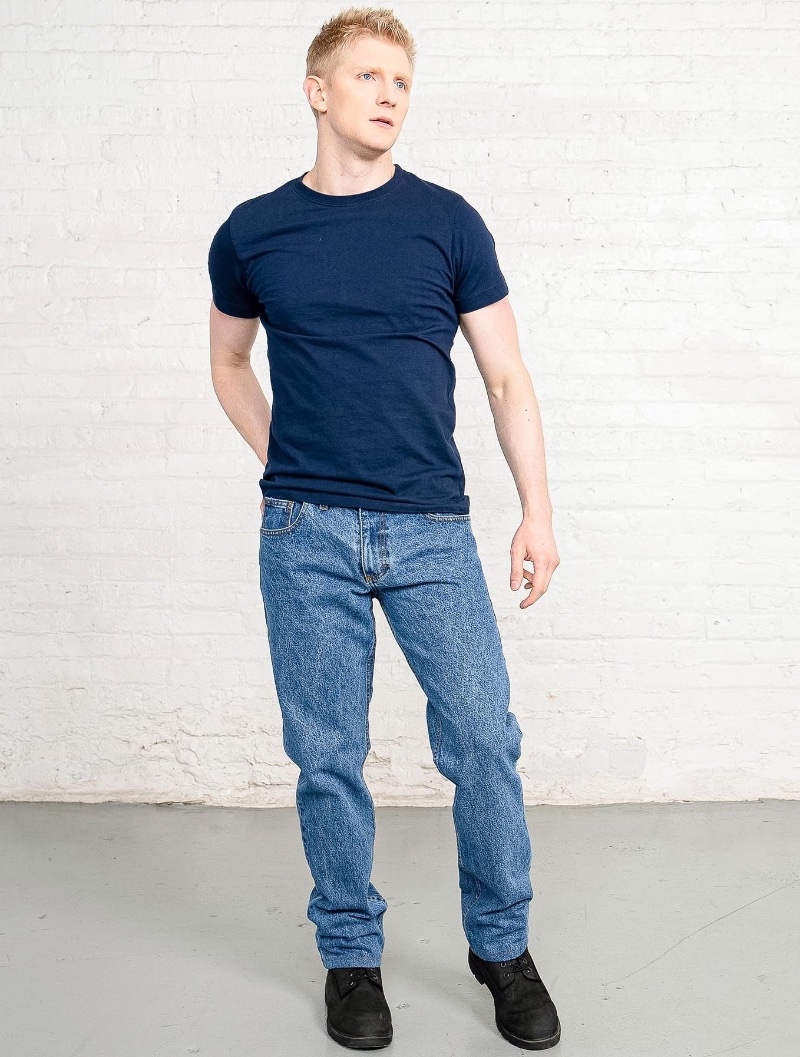 100 Percent Cotton Denim Jeans Stone Wash Tailored Dearborn 100 Percent Cotton Denim Jeans Stone Wash Tailored Dearborn