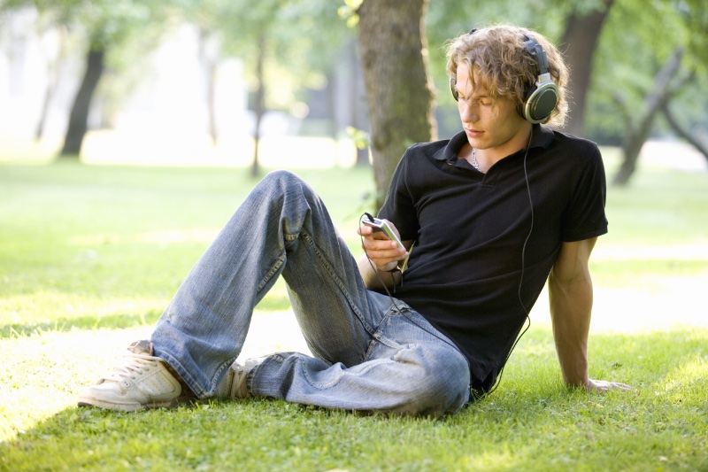 2000s Fashion Men Teen Polo Shirt Baggy Jeans Sneakers Listening to Music Park 2000s Fashion Men Teen Polo Shirt Baggy Jeans Sneakers Listening to Music Park