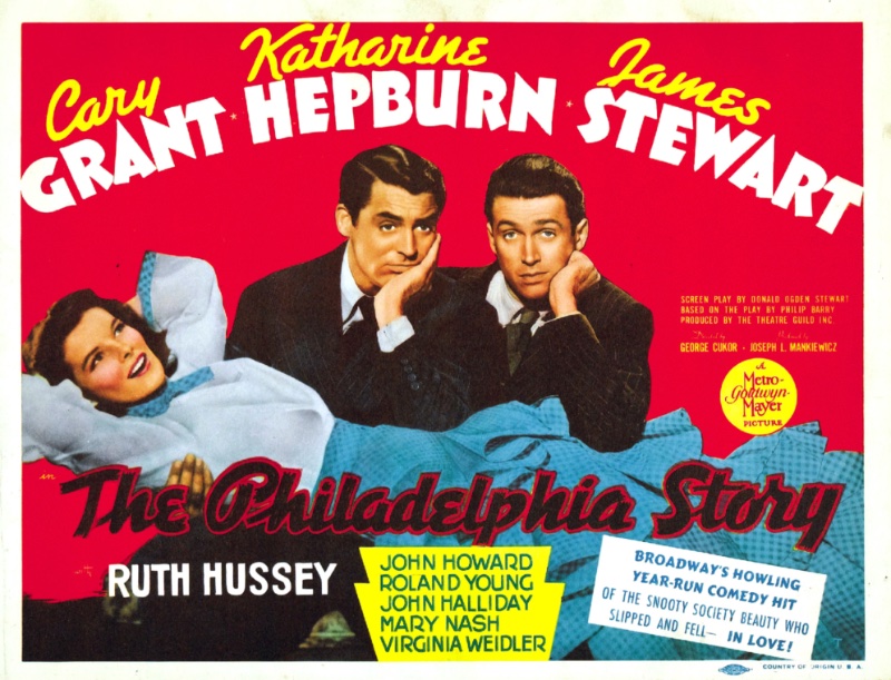 40s Fashion Men The Philadelphia Story 1940s Men's Fashion: Katherine Hepburn is the center of attention as Cary Grant and James Stewart vie for her attention in the 1940 classic The Philadelphia Story.