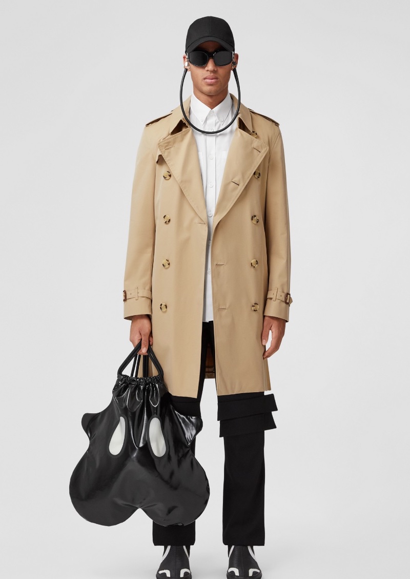 Burberry Mid length Kensington Heritage Trench Coat Men Burberry Mid-length Kensington Heritage Trench Coat Men