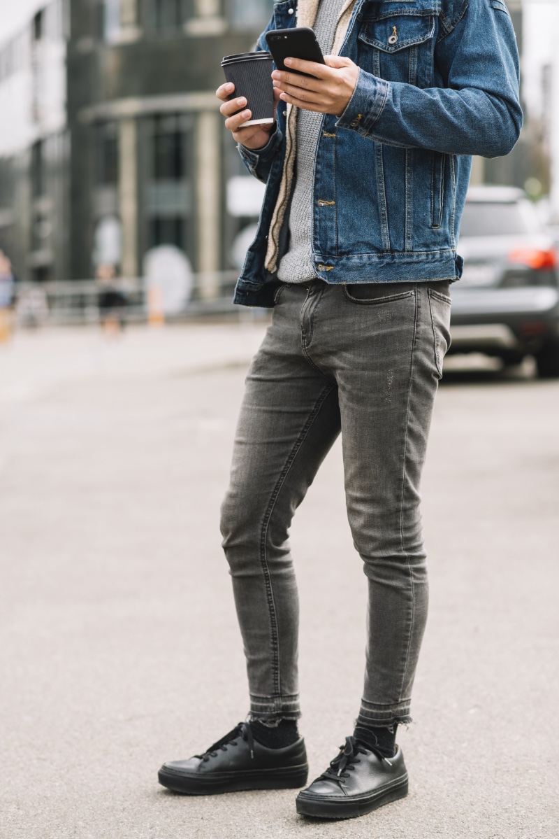 Cropped Jeans Men Cropped Jeans Men