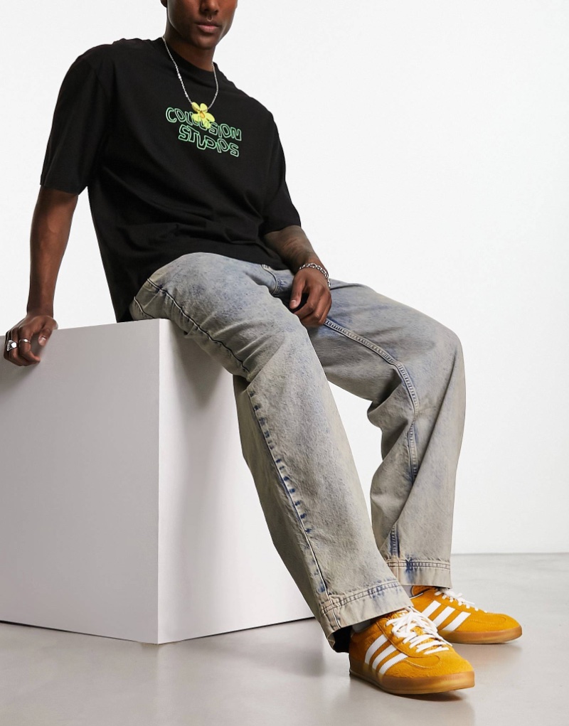 Dirty Wash Jeans Men Collusion ASOS Dirty Wash Jeans Men Collusion ASOS