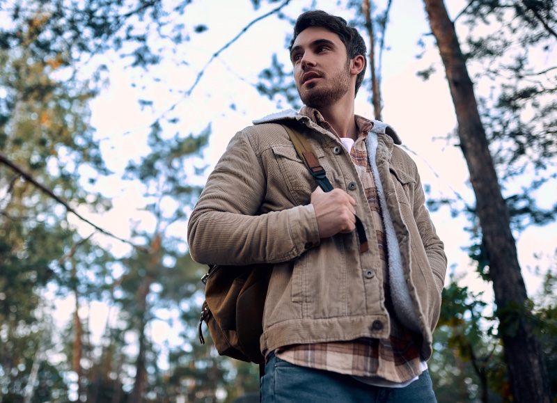 Fall Outfit Corduroy Jacket Flannel Shirt Jeans Men Fall Outfit Corduroy Jacket Flannel Shirt Jeans Men
