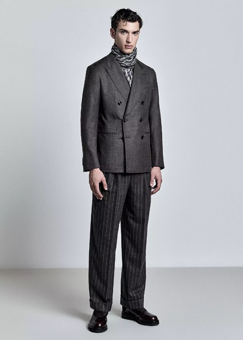 Giorgio Armani Fall Winter 2023 Lookbook Men 004 Giorgio Armani Fall/Winter 2023
