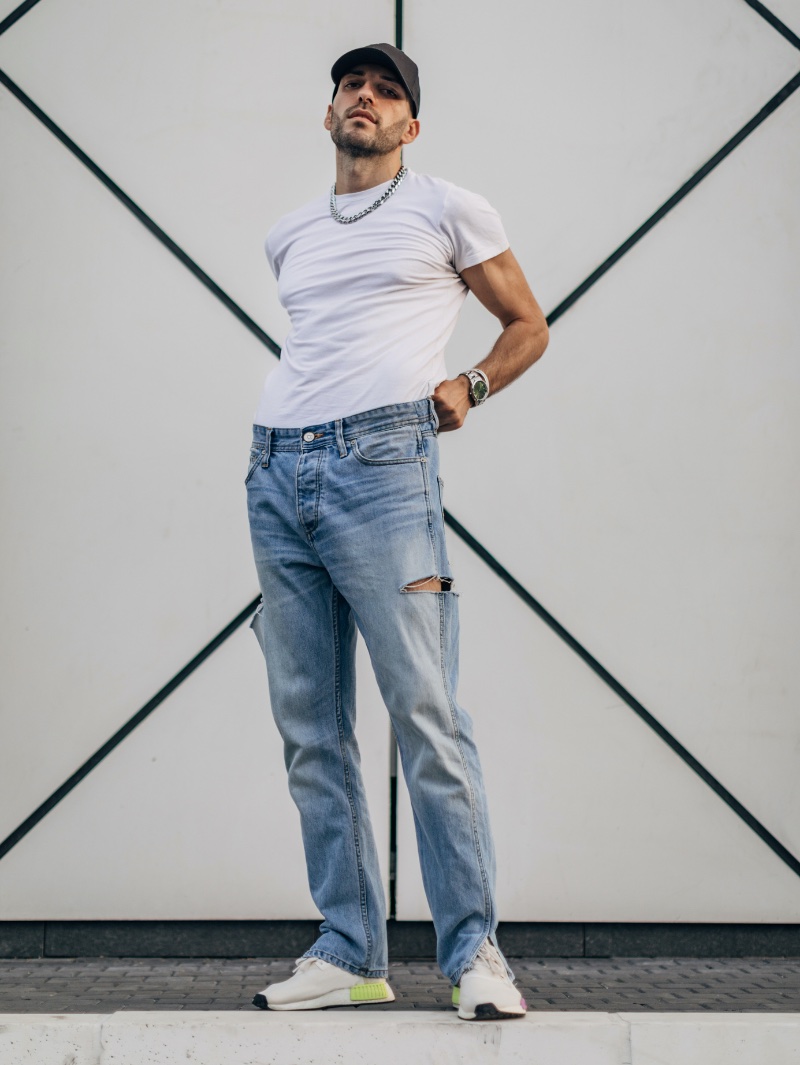 High Rise Jeans Men High Rise Jeans Men