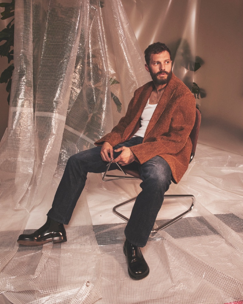 Jamie Dornan Loewe Fall Winter 2023 Campaign Loewe menswear. Jamie Dornan