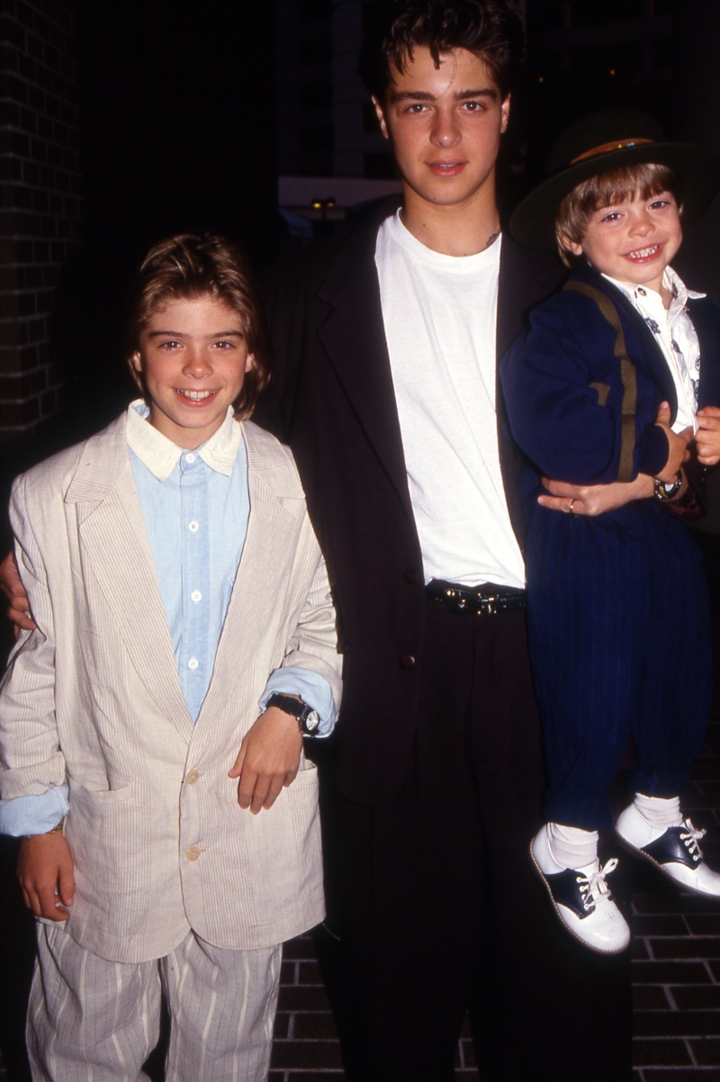 Lawrence Brothers 1990 Oversized Suits Fashion Men The Lawrence Brothers; Matthew, Joey, and Andy clean up in oversized suiting, circa 1990.
