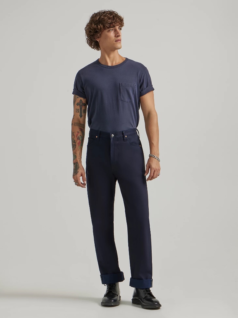 Lee 101 Loose Fit Jeans Dry Indigo Men Lee 101 Loose Fit Jeans Dry Indigo Men