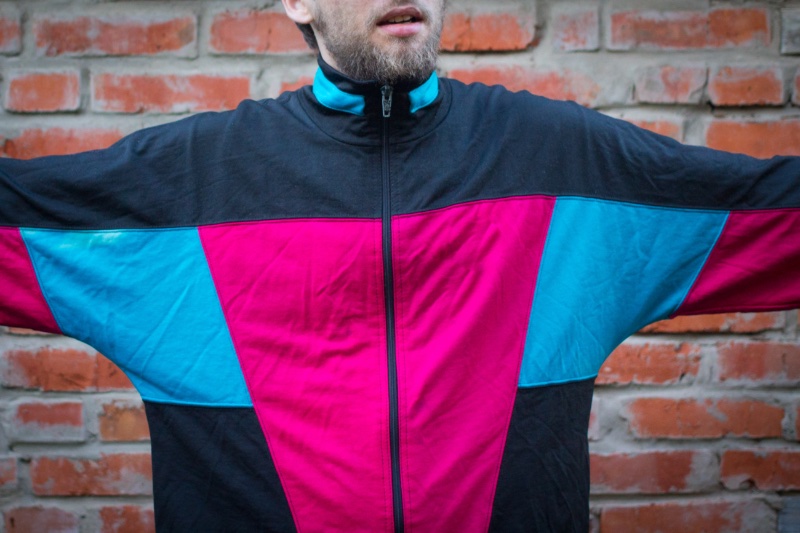 Neon Windbreaker 90s Mens Fashion Neon Windbreaker 90s Mens Fashion