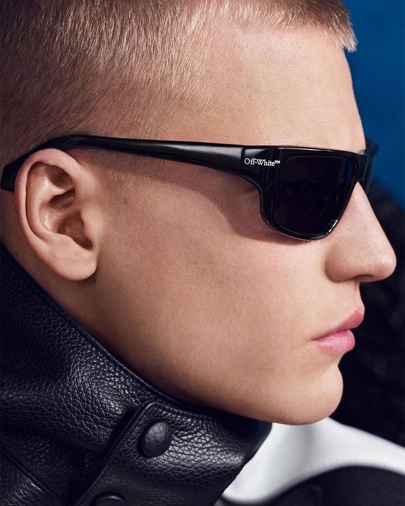 Off White Fall Winter 2023 Eyewear Campaign Timo Pan Off-White menswear