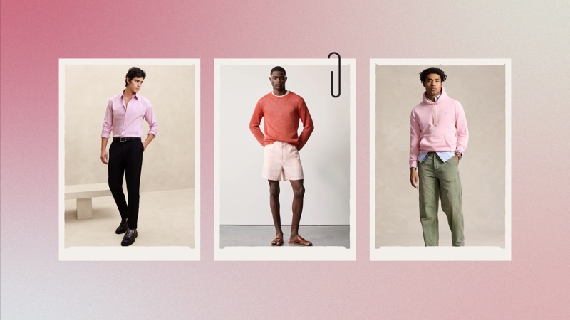 Pink Outfits for Men Style Inspiration Pink outfits for men