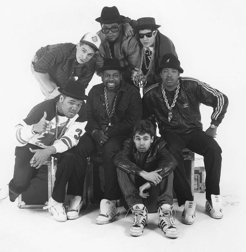 Run DMC Beastie Boys 1987 Press Photo Run DMC Beastie Boys 1987 Press Photo