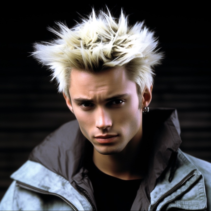 Spiky Hair 90s Mens Fashion Spiky Hair 90s Mens Fashion