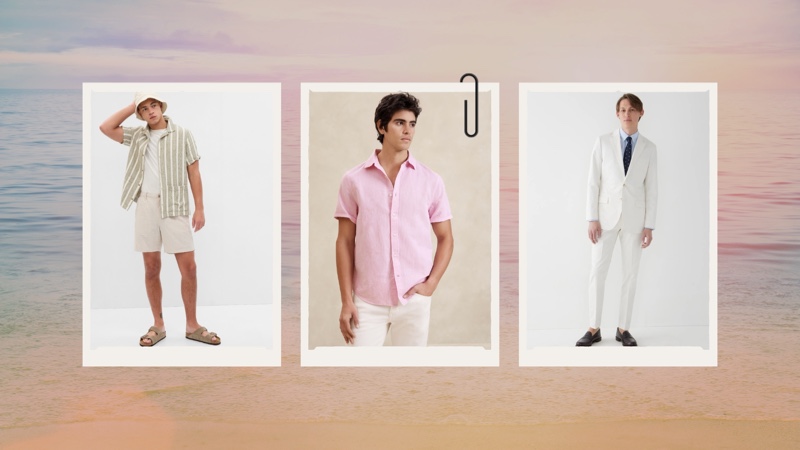 Summer Fashion Men Get inspired with a roundup of essentials encompassing timeless men's summer fashion.