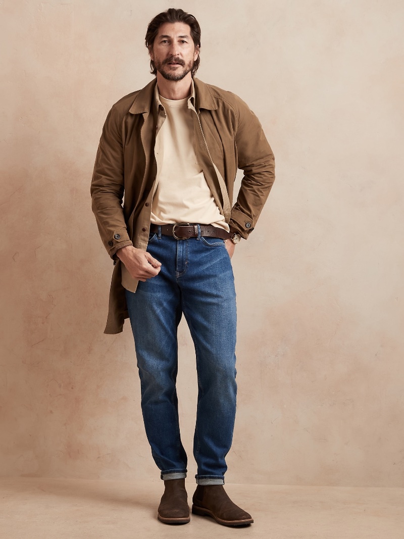 Tapered Cut Jeans Men Banana Republic Traveler Tapered Cut Jeans Men Banana Republic Traveler