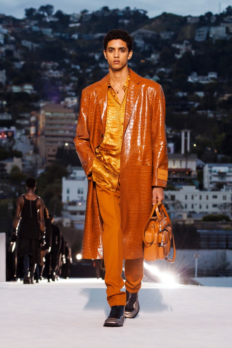 Versace Fall Winter 2023 Mens Collection Runway 017 Versace Fall/Winter 2023