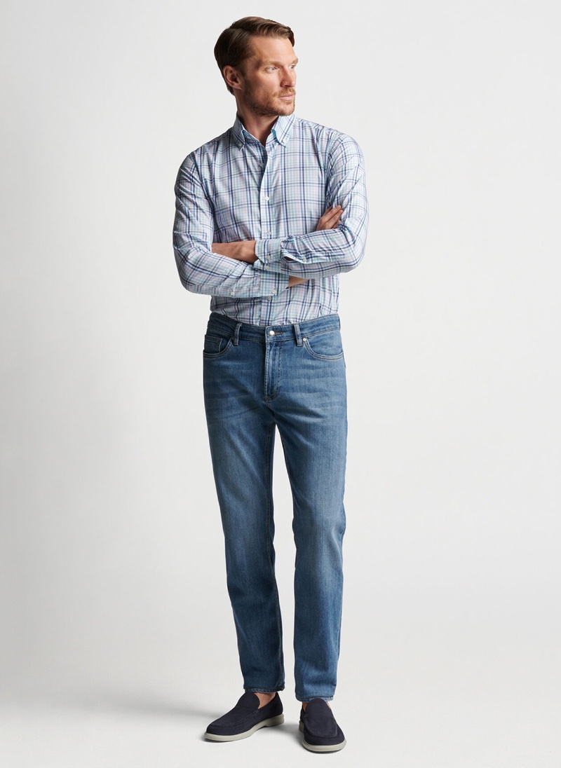 Vintage Wash 5 Pocket Denim Jeans Peter Millar Vintage Wash 5-Pocket Denim Jeans Peter Millar