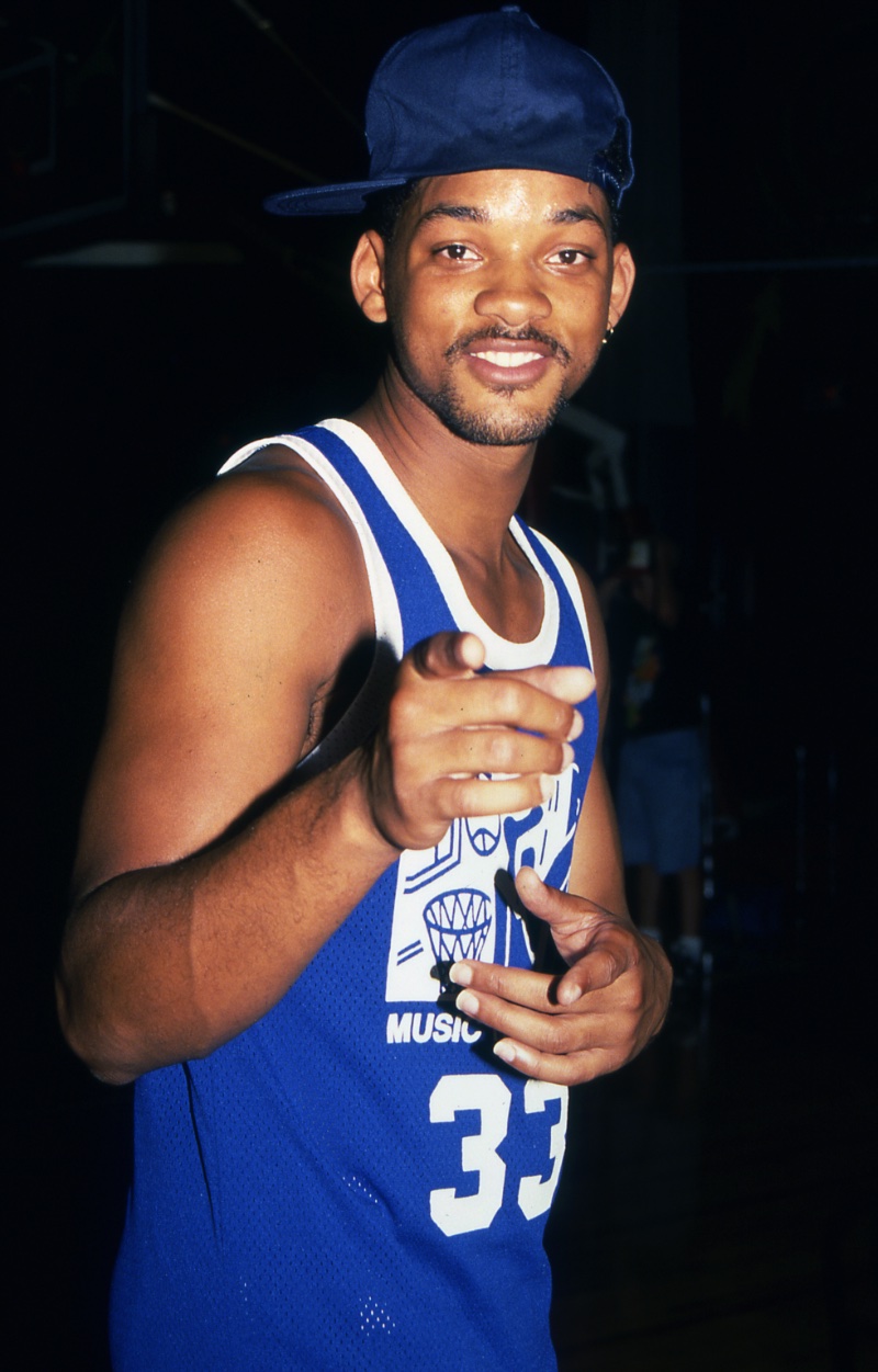Will Smith 1991 Sideways Cap Basketball Jersey Will Smith 1991 Sideways Cap Basketball Jersey